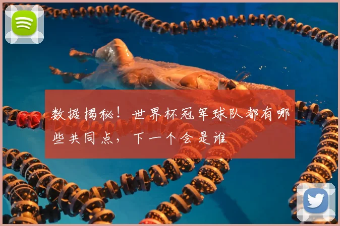 数据揭秘！世界杯冠军球队都有哪些共同点，下一个会是谁
