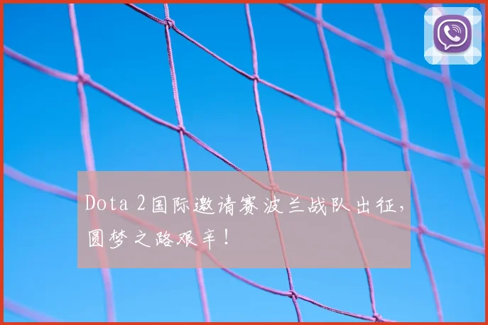 Dota 2国际邀请赛波兰战队出征，圆梦之路艰辛！